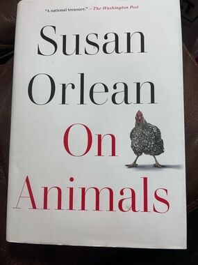 Susan Orlean On Animals - White Cover